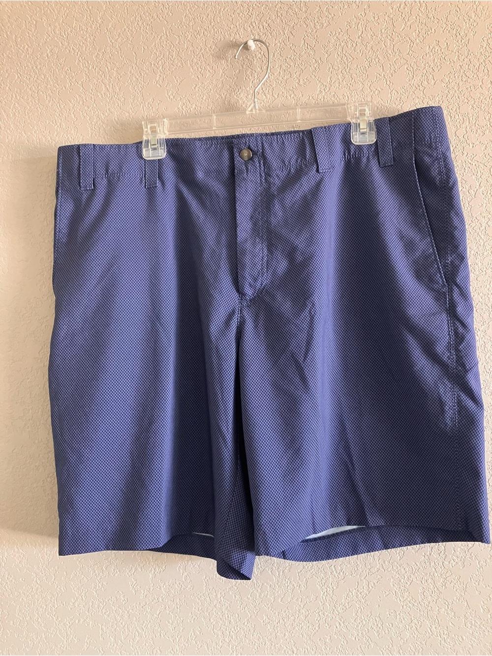 Callaway Men’s Golf Shorts Size 40 Navy Geometric Print 9” Inseam